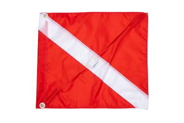 Red & White Dive Flag, Nylon