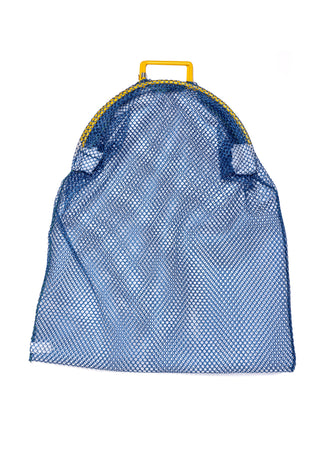 Large Coated Wire Handle Bag 24" x 28" Blue